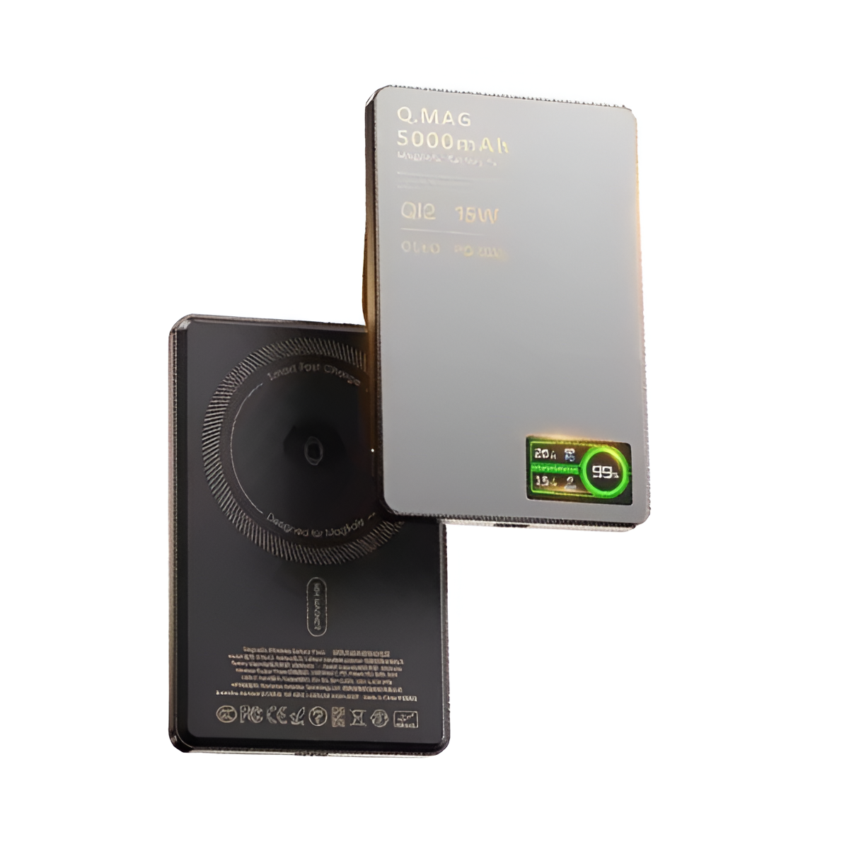 3-in-1 Magnetic Power Bank | 15W Wireless Fast Charger for iPhone, Watch, AirPods Mobile Arcade Ltd