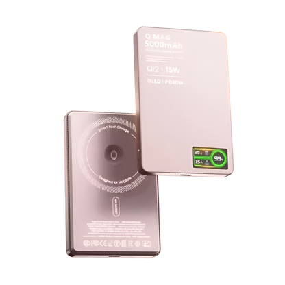 3-in-1 Magnetic Power Bank | 15W Wireless Fast Charger for iPhone, Watch, AirPods Mobile Arcade Ltd