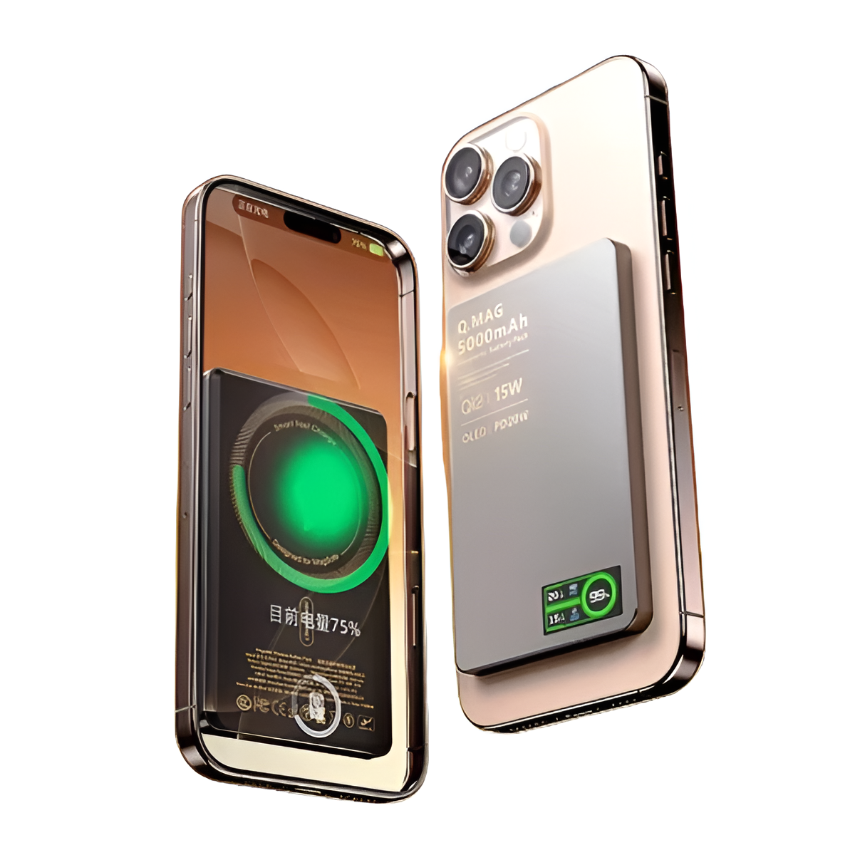 3-in-1 Magnetic Power Bank | 15W Wireless Fast Charger for iPhone, Watch, AirPods Mobile Arcade Ltd