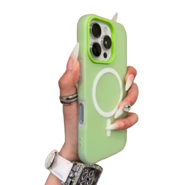 Luxury Candy Colour 2-in-1 MagSafe Case | Clear Matte Cover for iPhone 12–17 Mobile Arcade Ltd