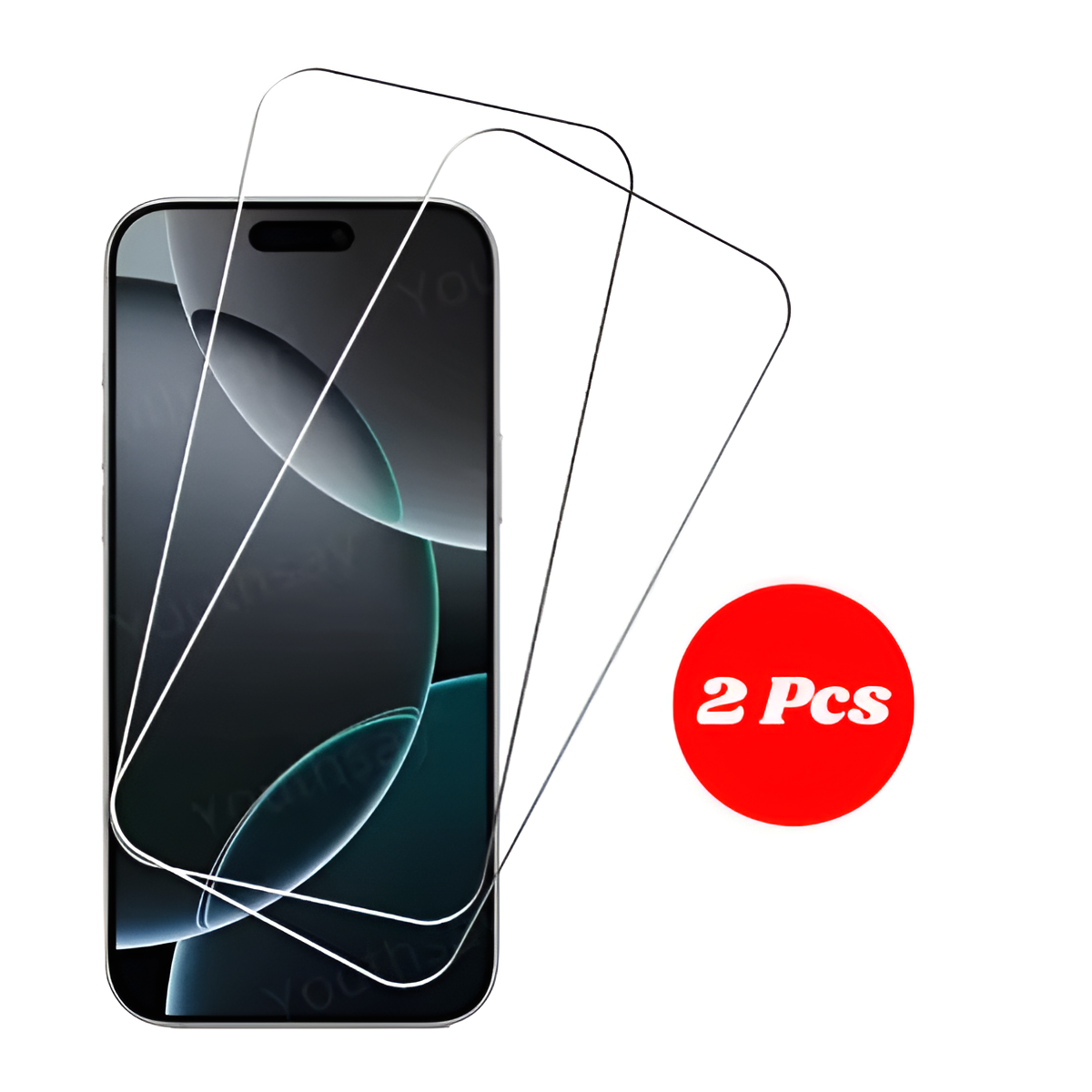 Full Clear Tempered Glass Screen Protector for iPhone 17/16 Pro Max Series Mobile Arcade Ltd