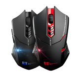 Silent Wireless Mouse with LED Light – 2.4G, Power-Saving, 7 Buttons, Ergonomic Mobile Arcade Ltd