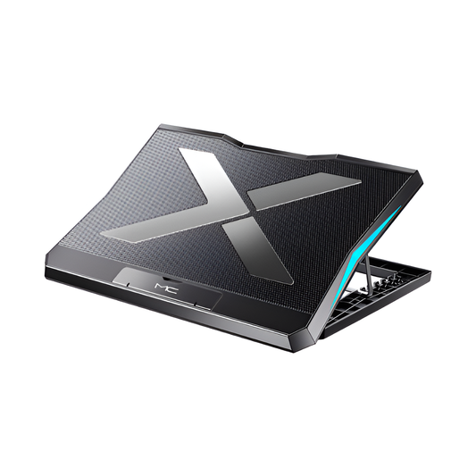 Foldable Laptop Cooling Base with Radiator – Desktop Heat Dissipation Stand