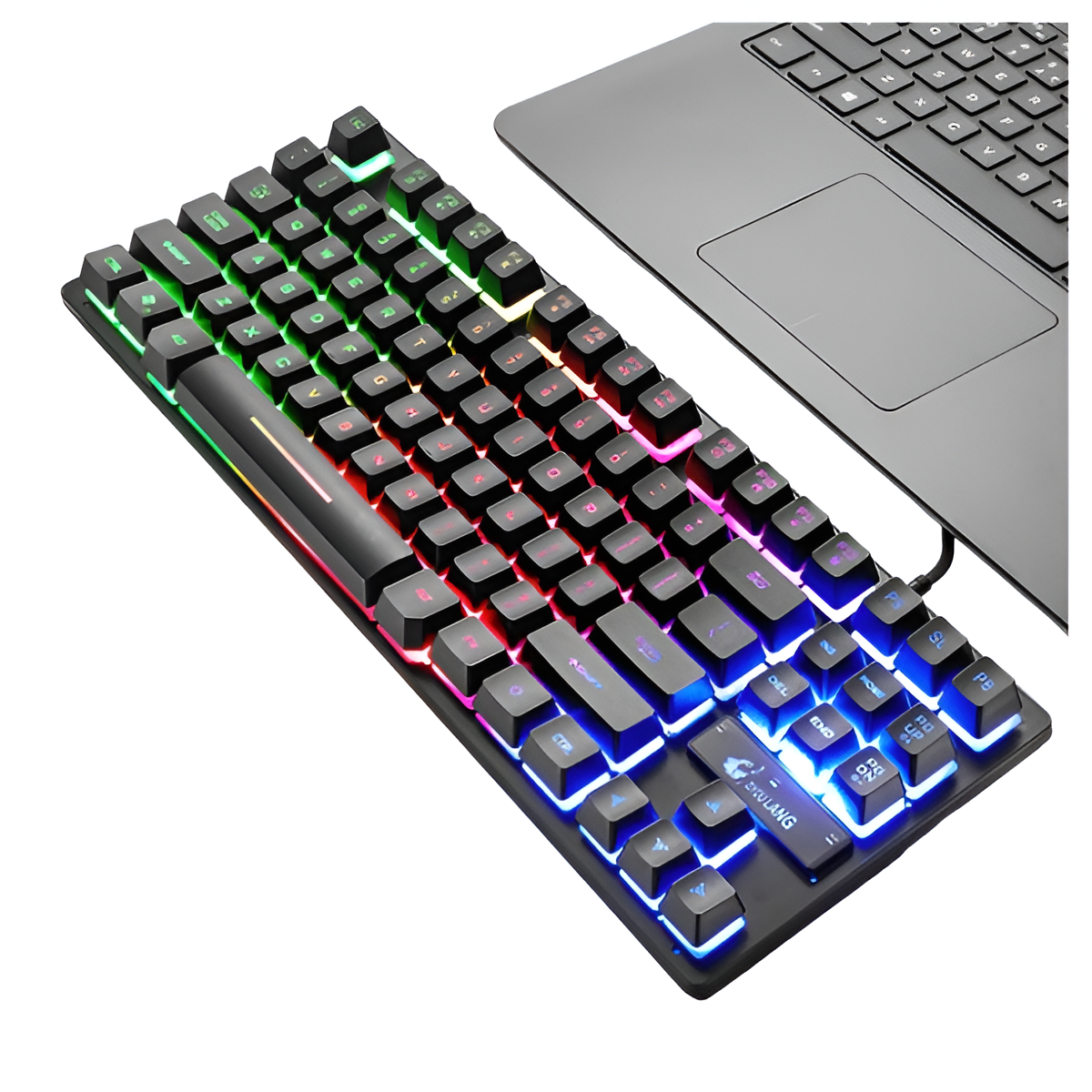 Mechanical Gaming Keyboard for Notebook – RGB Backlit & Compact Design Mobile Arcade Ltd