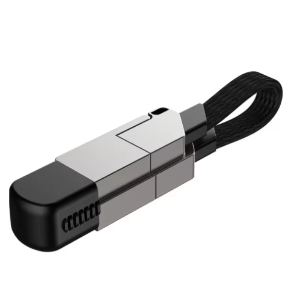 4-in-1 Magnetic Fast Charging Cable 60W PD Type-C & 27W iPhone Quick Charger Mobile Arcade Ltd