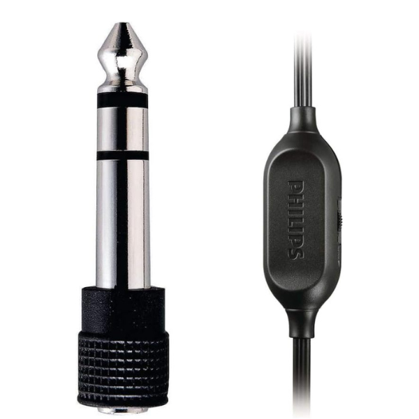 Philips SHP2500/10 Hi-Fi TV Headphones with Volume Control & 6m Cable – Black Mobile Arcade Ltd