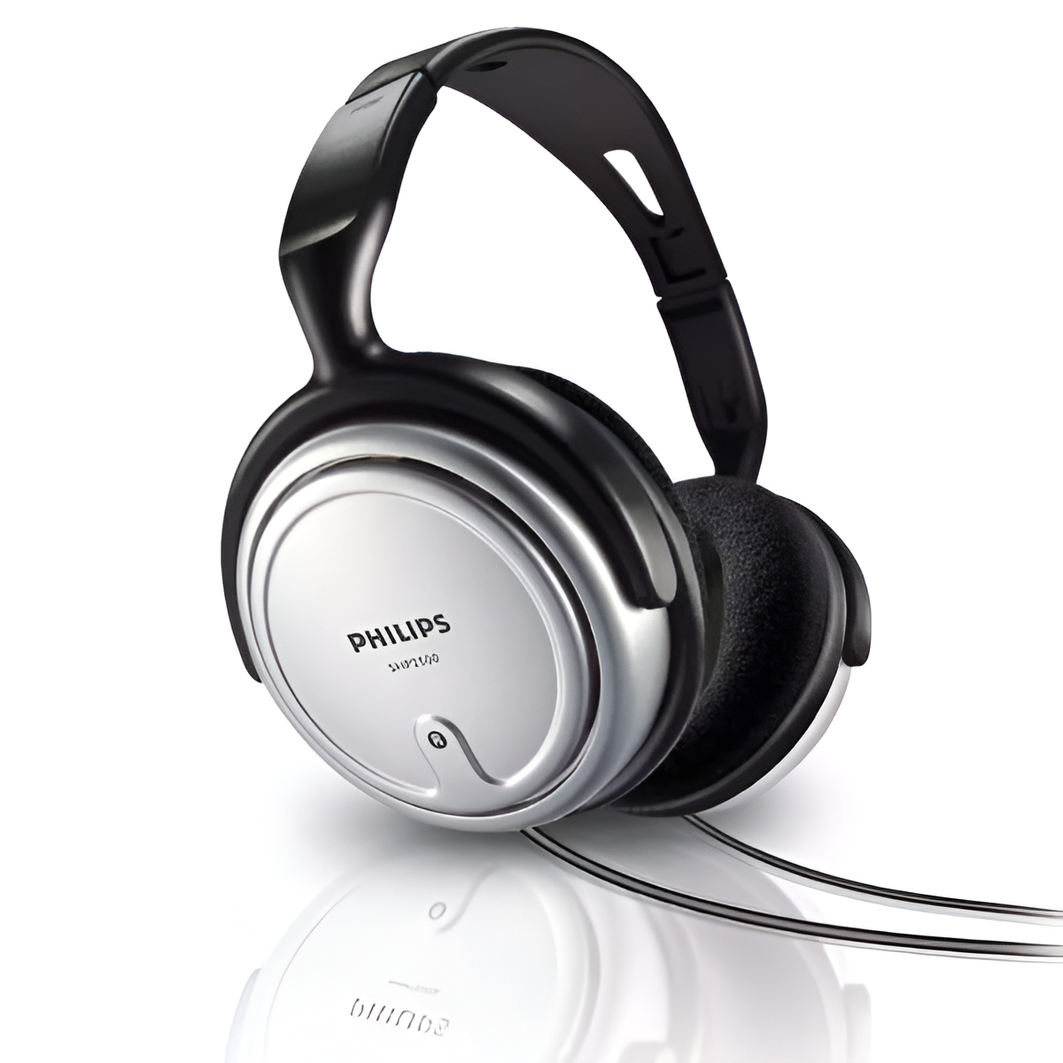 Philips SHP2500/10 Hi-Fi TV Headphones with Volume Control & 6m Cable – Black Mobile Arcade Ltd