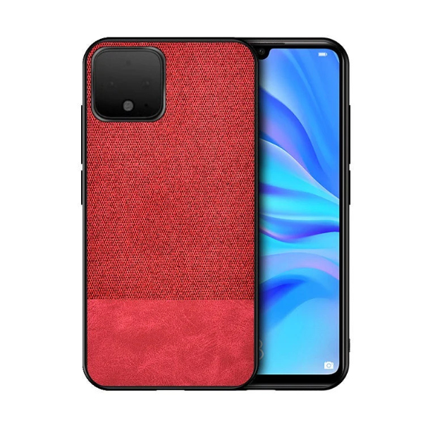 Flannel Fabric Silicone Phone Case – For Google Pixel 4 to Pixel 7 Pro Mobile Arcade Ltd