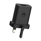 Motorola TurboPower 20W QC 3.0 Wall Charger with 1m USB-C Cable – Black