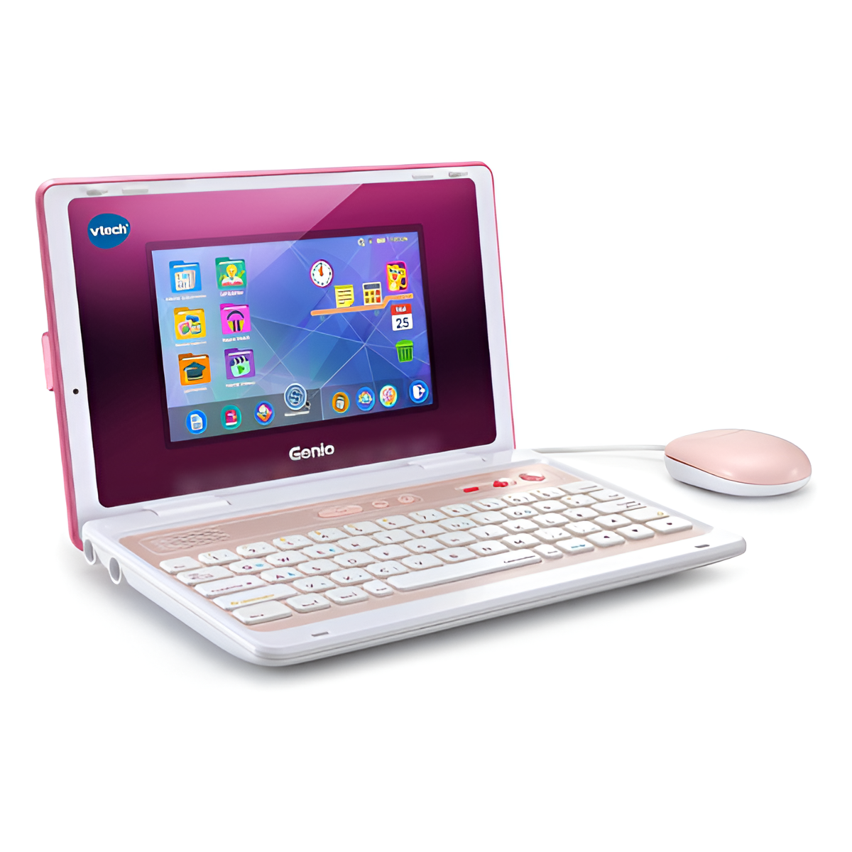 VTech Genio Learning Laptop XL Pink – 7" Kids Laptop with Games & Wi-Fi Mobile Arcade Ltd