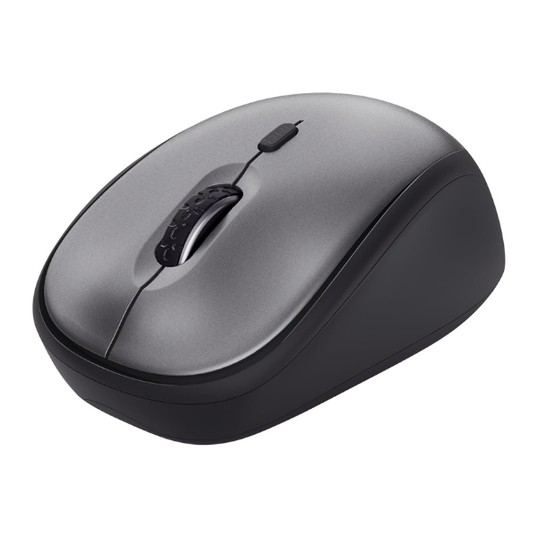Trust Yuki Silent Wireless Mouse – Recycled, Ambidextrous, 1600 DPI – Black Mobile Arcade Ltd