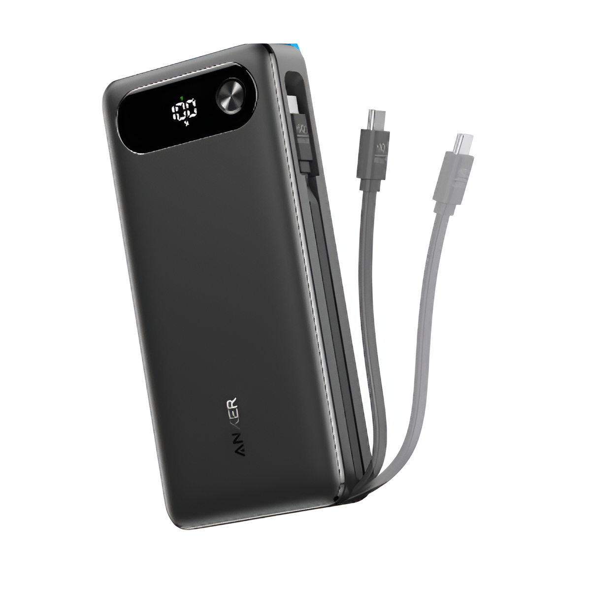 Anker 20000mAh Power Bank, 87W Fast Charging, USB-C Built-in Cable Charger