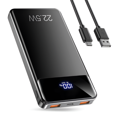 26800mAh Fast Charging Power Bank, 22.5W USB-C PD Charger for iPhone & Galaxy Mobile Arcade Ltd