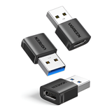 UGREEN USB-C to USB 3.0 Adapter, 3-Pack 10Gbps Fast Charger for iPhone & More