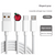 3-in-1 Fast Charging Cable 6A – Lightning, Micro USB & Type-C, Nylon Braided Mobile Arcade Ltd