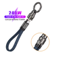 AUFU PD240W USB-C Fast Charging Cable with Zinc Alloy Head & Lanyard