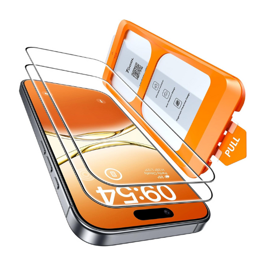 TOCOL 2 Pack Screen Protector for iPhone 17 6.3", HD Clear Tempered Glass