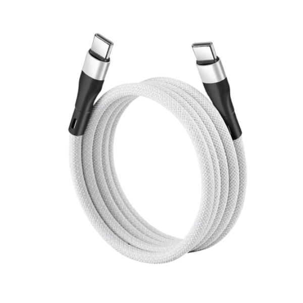 Magnetic USB Data Cable – Type-C & Lightning, 29W–100W Fast Charge, 0.5–2m