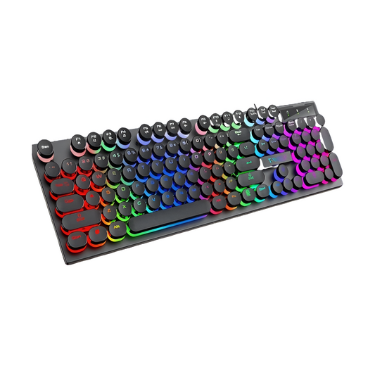 Shadow Gaming Keyboard | Mechanical-Feel Illuminated Wired Keyboard UK