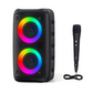 MOKiN RGB Wireless Speaker with AUX, TF Card, U Disk & Music Playback