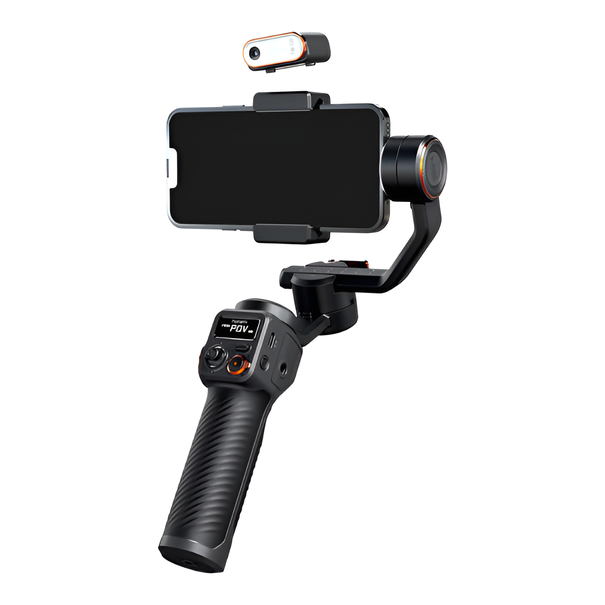 hohem iSteady M6 3-Axis Gimbal Stabiliser Kit w/ AI Light for iPhone & Android Mobile Arcade Ltd