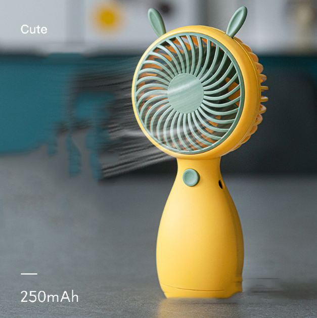 Portable Mini USB Rechargeable Fan – Silent Handheld or Table Cooling Mobile Arcade Ltd