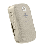 Mini Wearable Waterproof Wireless Speaker – 10H Playtime, Beige Mobile Arcade Ltd