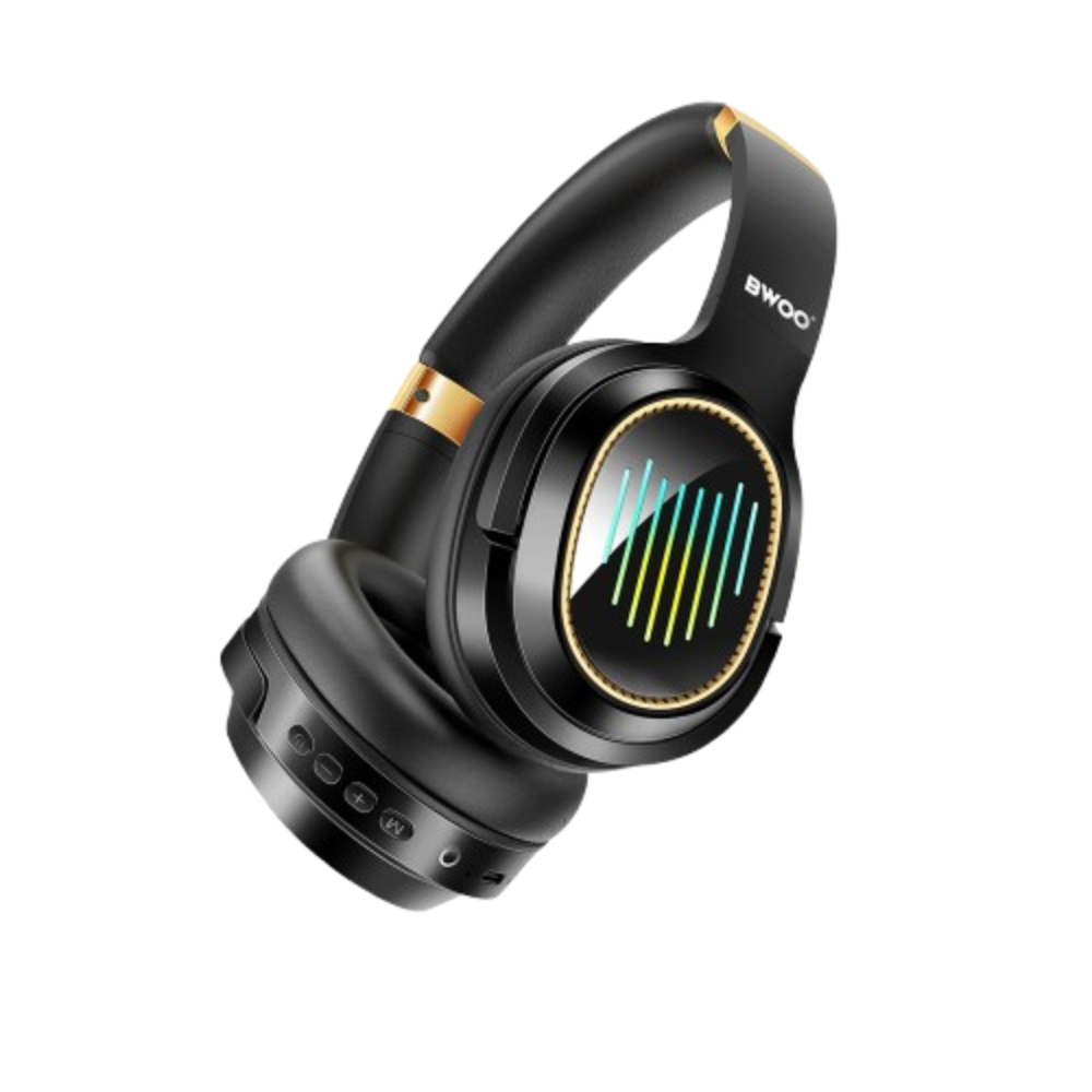 Wireless Over-Ear Headset - BT5.4, Noise Cancelling, 50H Playtime - BW586 Mobile Arcade Ltd