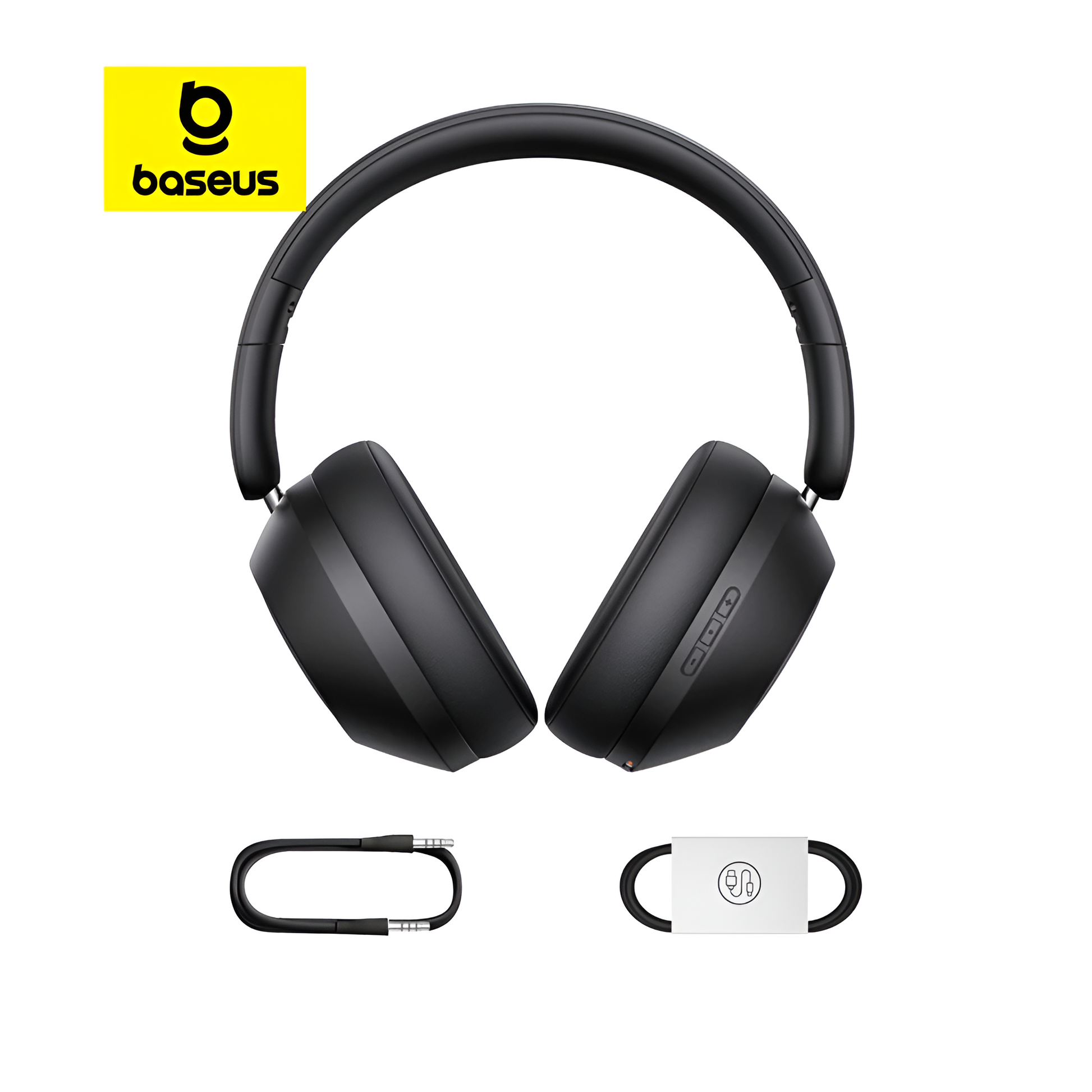 Baseus Bass 30 Max Wireless Headphones – BT 5.3, 50H Play, Deep Bass, 40mm Mobile Arcade Ltd