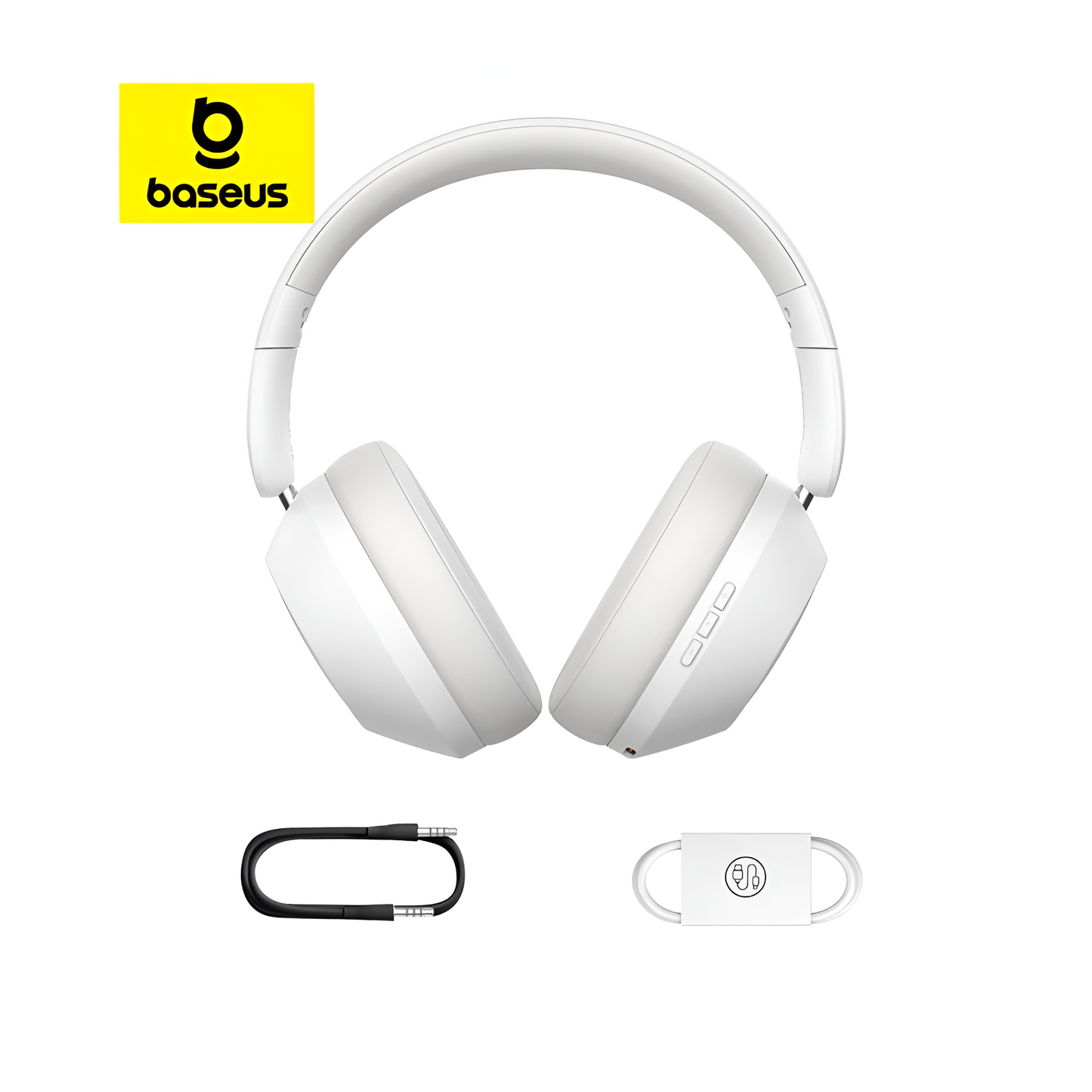 Baseus Bass 30 Max Wireless Headphones – BT 5.3, 50H Play, Deep Bass, 40mm Mobile Arcade Ltd