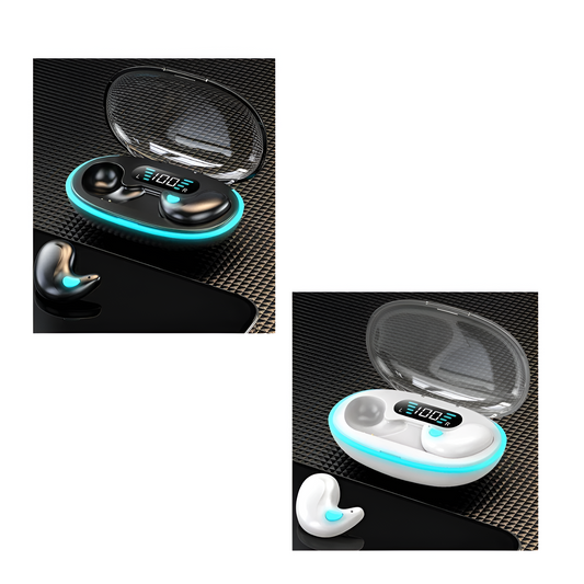X55 Wireless Sleep Earphones – Noise Reduction, Invisible, Bluetooth, Sport