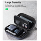 Portable Travel Electronics Organizer Bag, Small Waterproof Gadget Cable Case Mobile Arcade Ltd