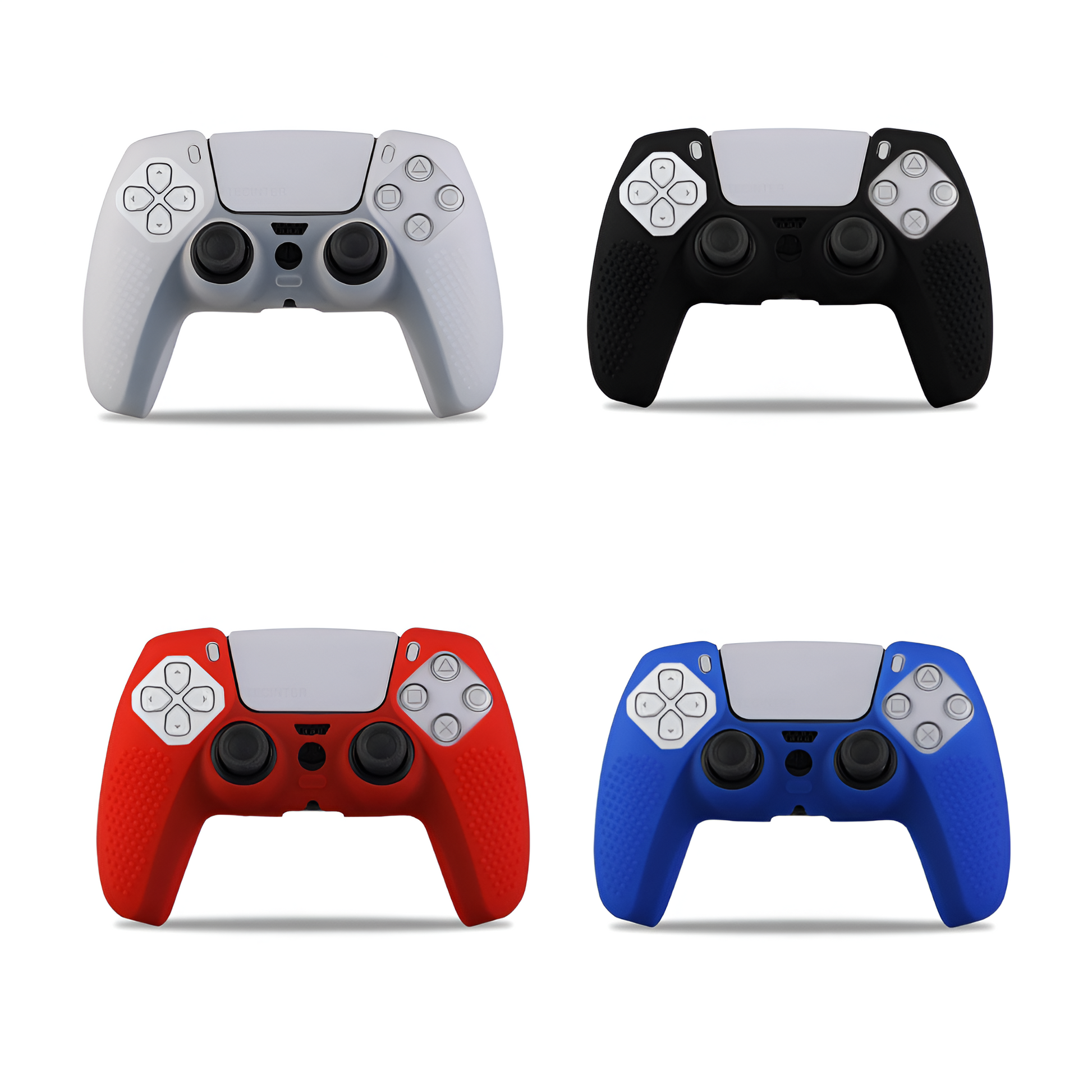 Silicone Cover & Thumb Grips for PS5/Slim Controller – Protective Rubber Sleeve Mobile Arcade Ltd