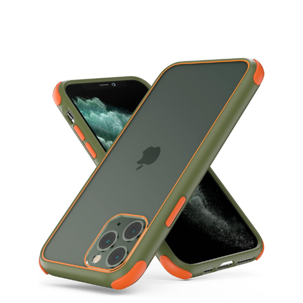 iPhone 11 Case Green Ultra Thin Hybrid Shockproof TPU Bumper Anti Scratch Mobile Arcade Ltd