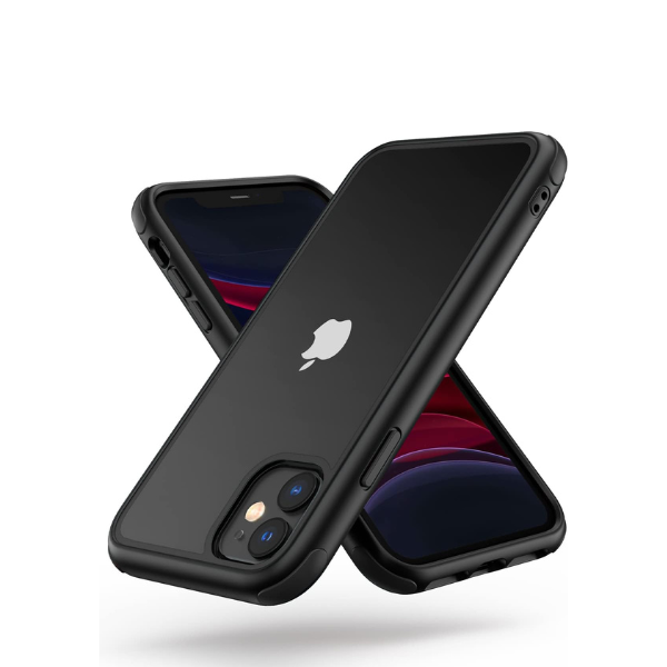 iPhone 11 Case Black Ultra Thin Hybrid Shockproof TPU Bumper Anti Scratch Mobile Arcade Ltd
