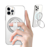 MagOne MagSafe Grip Stand Silver for iPhone 12 Pro Max Ring Holder Kickstand Mobile Arcade Ltd