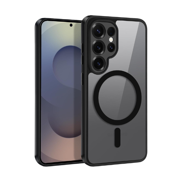 Galaxy S25 Ultra Case Black MagSafe Slim Matte Shockproof Camera Protection