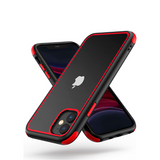iPhone 11 Case Black Red Ultra Thin Hybrid Shockproof TPU Bumper Cover Mobile Arcade Ltd