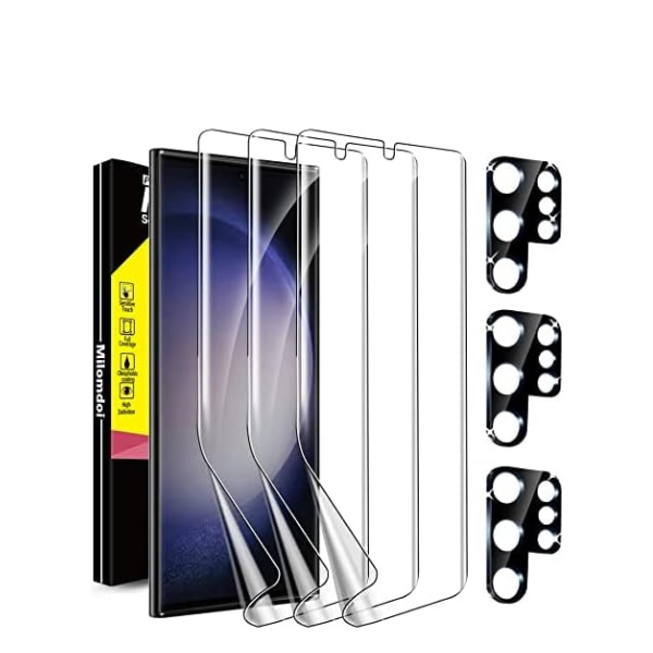 iPhone 14 Pro Max Clear Case + 3 Screen & Camera Protectors MagSafe Slim Cover Mobile Arcade Ltd