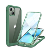 Acacia Green Full Body Case for iPhone 13 | Built-in Glass Screen Protector 6.1. Mobile Arcade Ltd