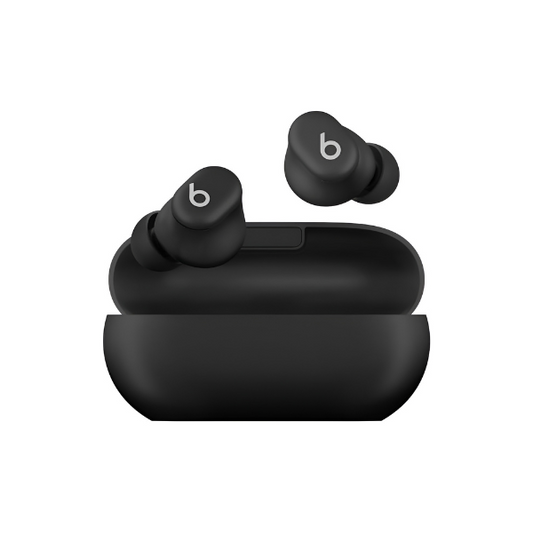 Solo Buds Bluetooth Earbuds, 18H Battery, Mic, Android & iOS, Matte Black