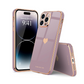 iPhone 14 Pro Case Lavender Heart Bling Cute Soft TPU Slim Bumper Cover Mobile Arcade Ltd
