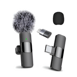Professional Wireless Lavalier Microphone for iPhone & Android - Video, Podcast, Vlog