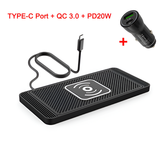 Car Wireless Charger for iPhone 16, 15 Pro Max, Samsung S24 - Fast Charging Stand Mobile Arcade Ltd
