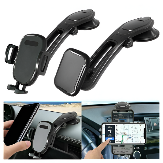 360 Rotatable Car Phone Mount Holder - Universal Dashboard Gravity GPS Stand Mobile Arcade Ltd