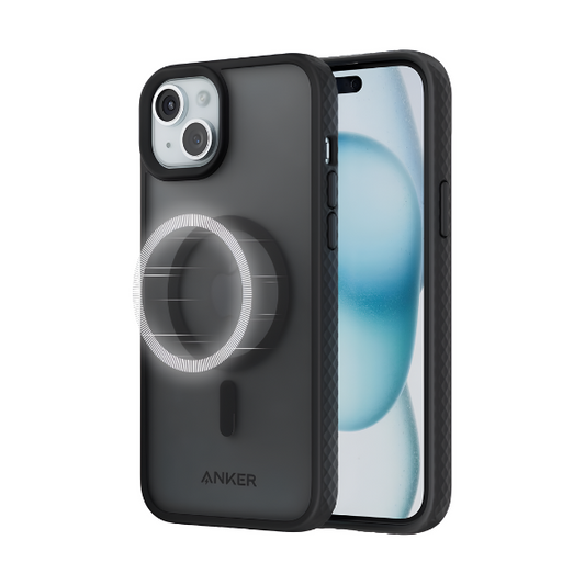 iPhone 15 MagSafe Case Black Magnetic Slim Scratch-Resistant Protective Cover