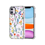 iPhone 11 Case Botanical Floral Clear TPU Shockproof Bumper Slim Cover Mobile Arcade Ltd