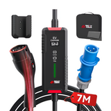 MCEVKELN Type 2 to CEE EV Charger Cable 7M 7KW 32A Mode 3 with Timer