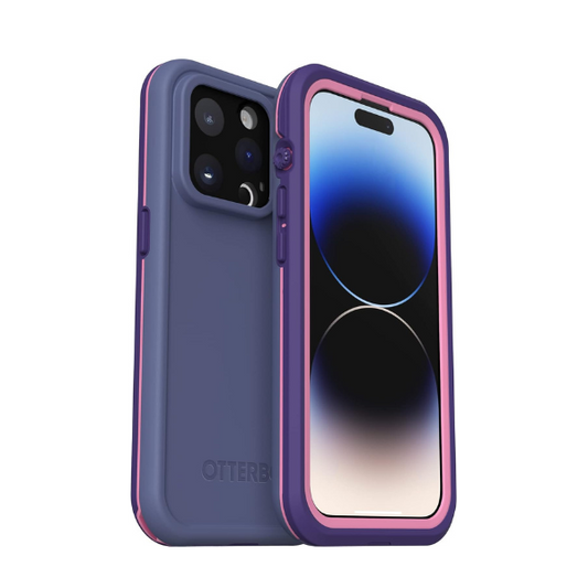 OtterBox Fre Case iPhone 14 Pro MagSafe Waterproof Shockproof – Purple