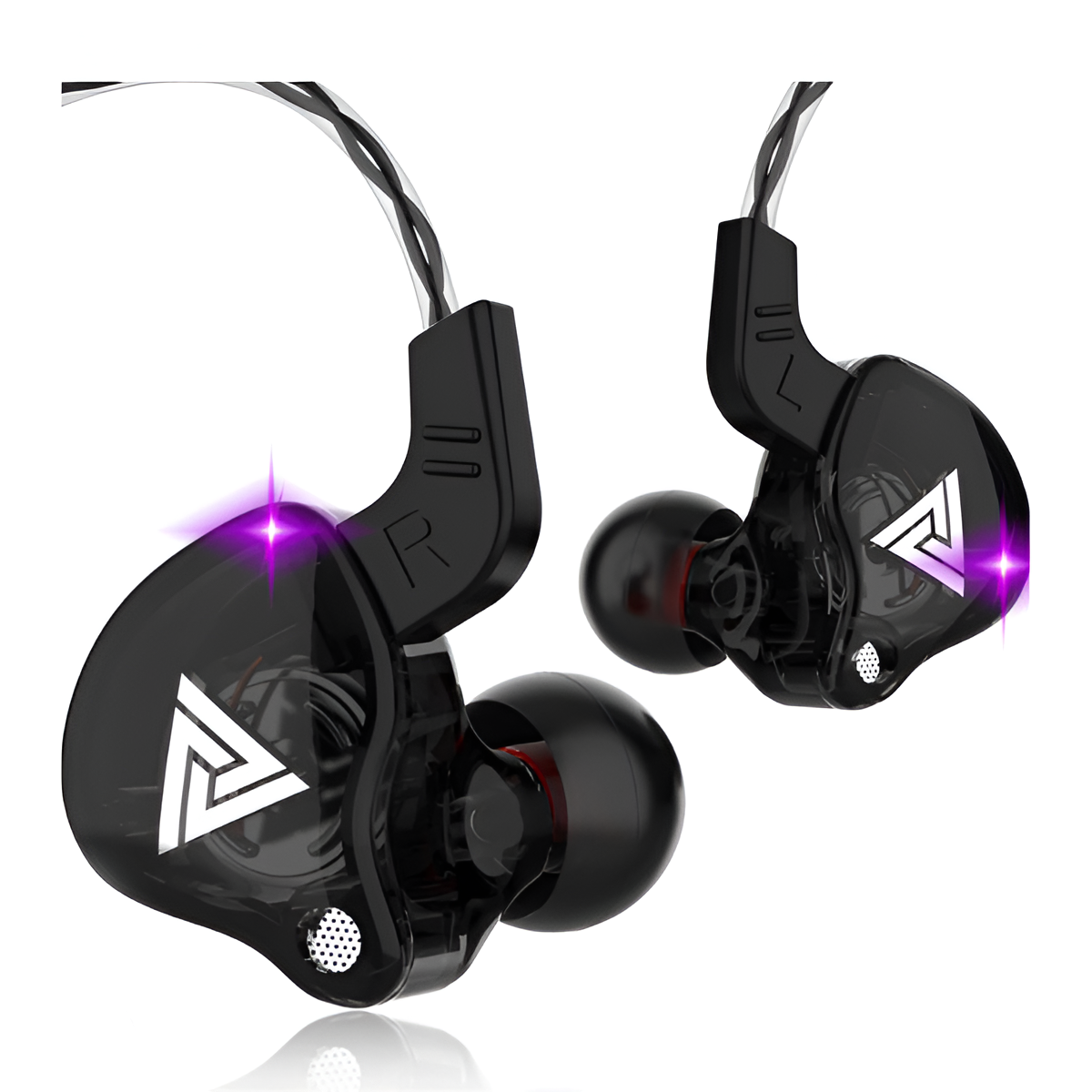 QKZ AK6 3.5mm Wired Earphones - HiFi Sound, Gaming Headset, Bass Earbuds Mobile Arcade Ltd